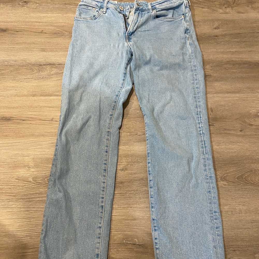 Blue H&M jeans, 30 waist, good quality
